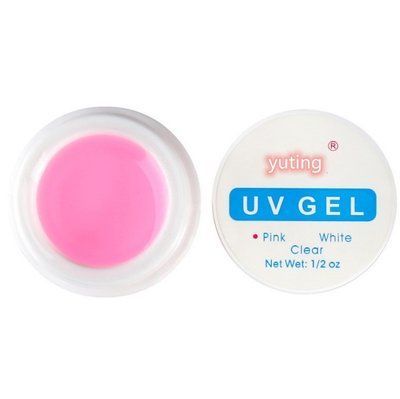 Гель UV для манікюру рожевий 15мл 22GJ085-1 фото